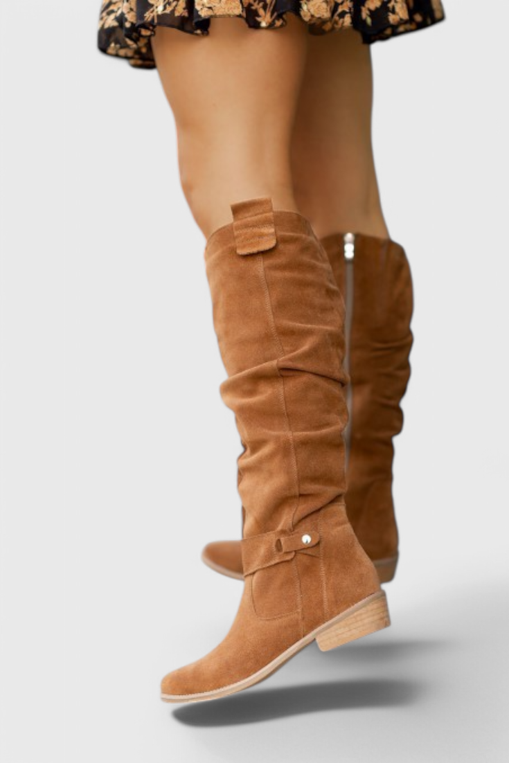 Women's Retro High Boots | Timeless Elegant Tall Boots