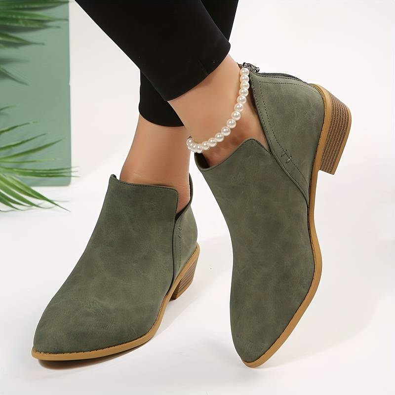 Women's Leather Boots | Elegant Everyday Comfort Boots