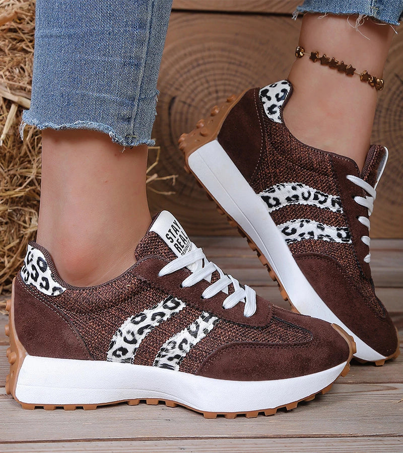 Platform Sneakers Cushioned Sole