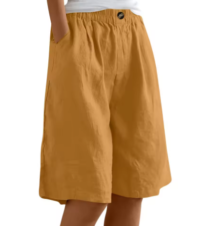 Women's Oversized Summer Shorts | Breathable Relaxed Casual Shorts