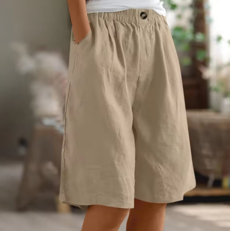 Women's Oversized Summer Shorts | Breathable Relaxed Casual Shorts