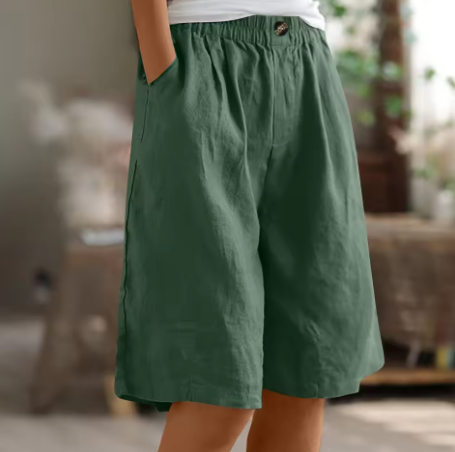 Women's Oversized Summer Shorts | Breathable Relaxed Casual Shorts