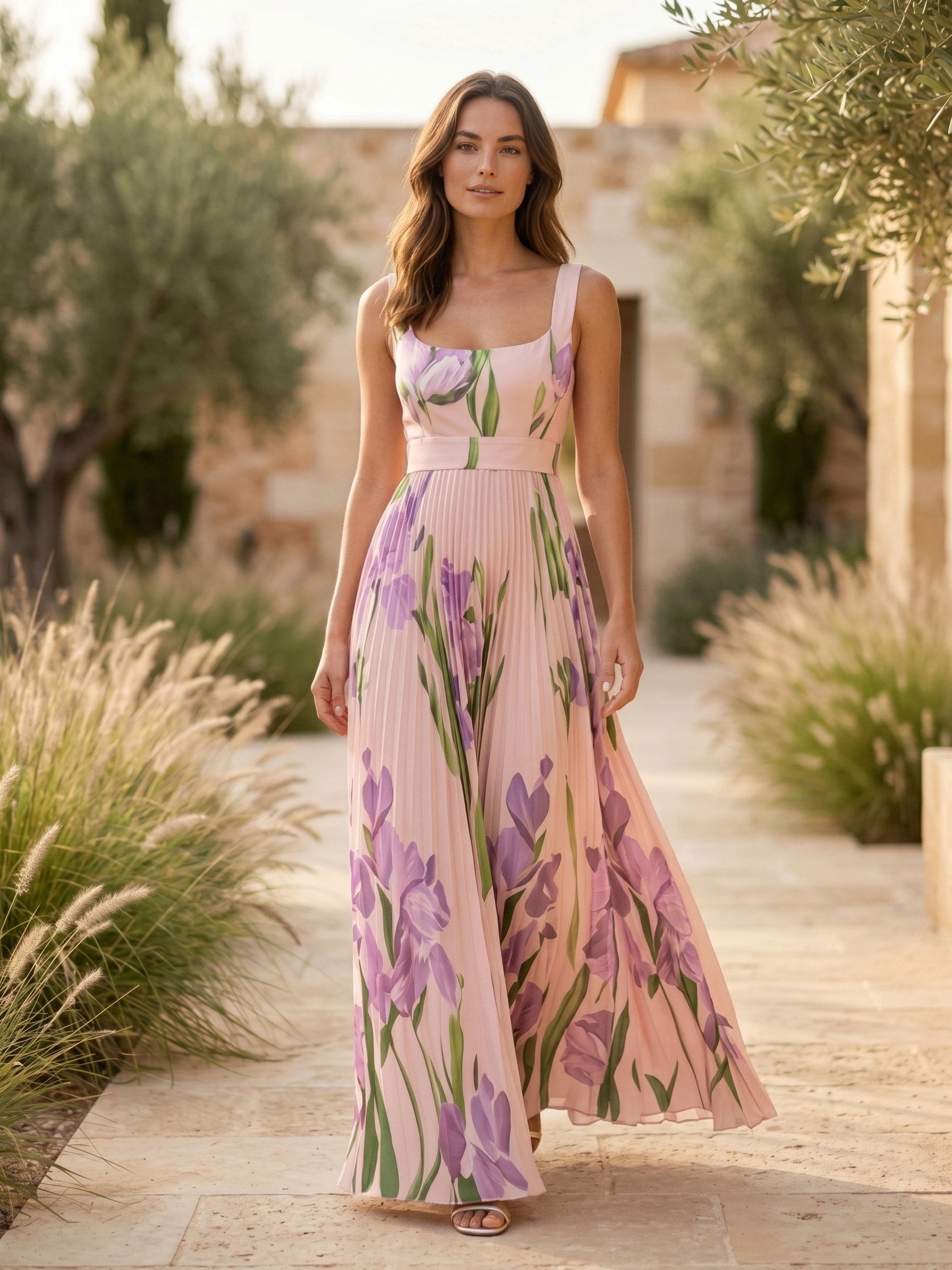 Maxi Dress | Elegant A-Line Summer Dress for Formal Occasions