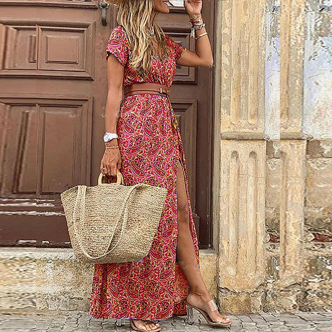Maxi Dress | Floral Maxi Dress for Women | Airy Comfortable Summer Style