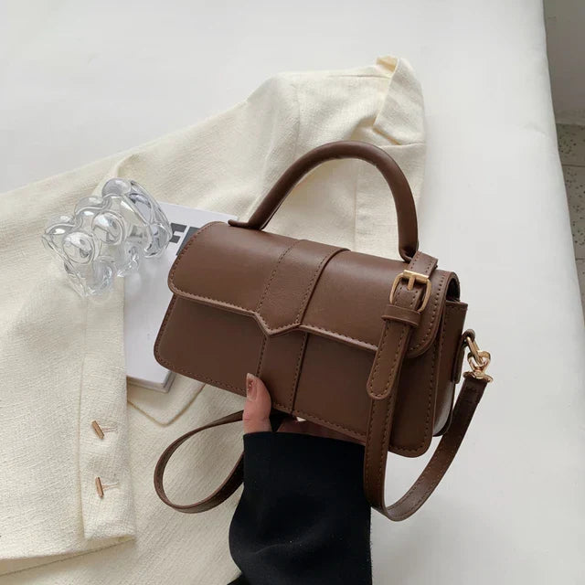 Women's Leather Crossbody Bag | Vintage Adjustable Shoulder Bag