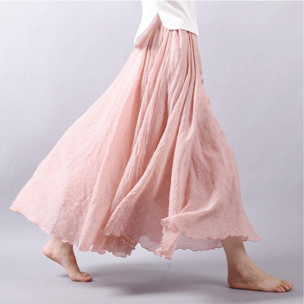 Skirt | Flowing Maxi Skirt | Elegant Summer Piece | Comfortable Lightweight