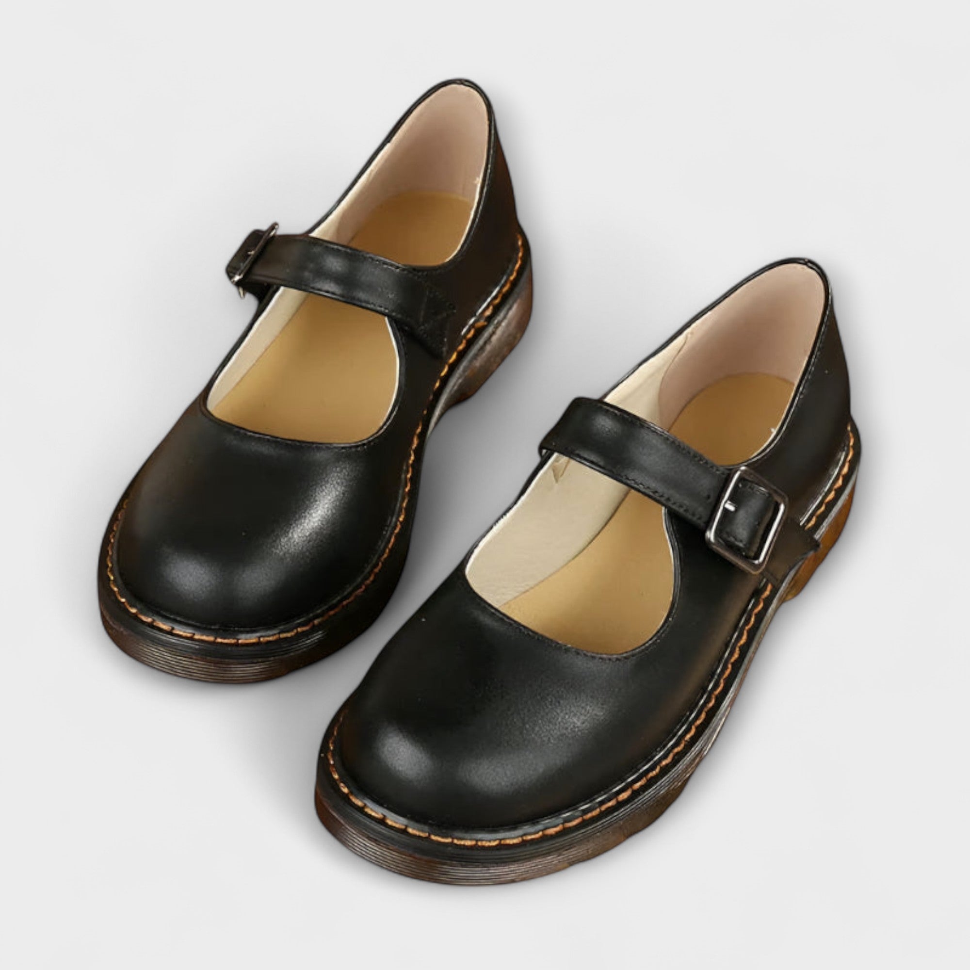 Women's Elegant Mary Jane Shoes | Classic Comfort Flats