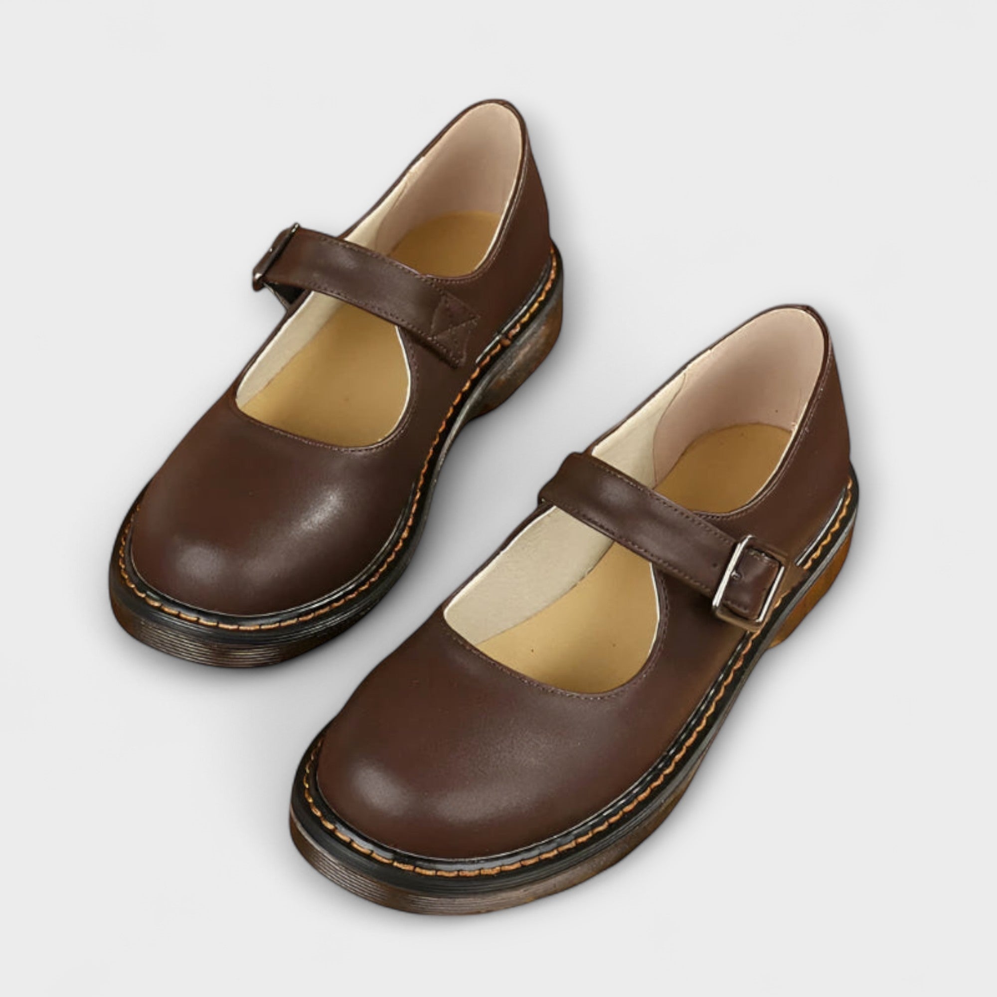 Women's Elegant Mary Jane Shoes | Classic Comfort Flats