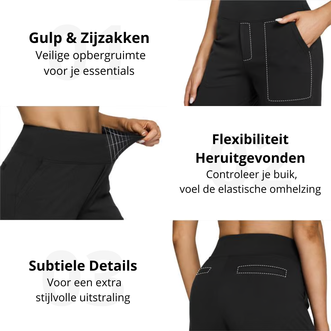 ComfortCurve Wide Leg Everyday Trousers