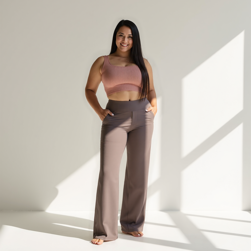 ComfortCurve Wide Leg Everyday Trousers