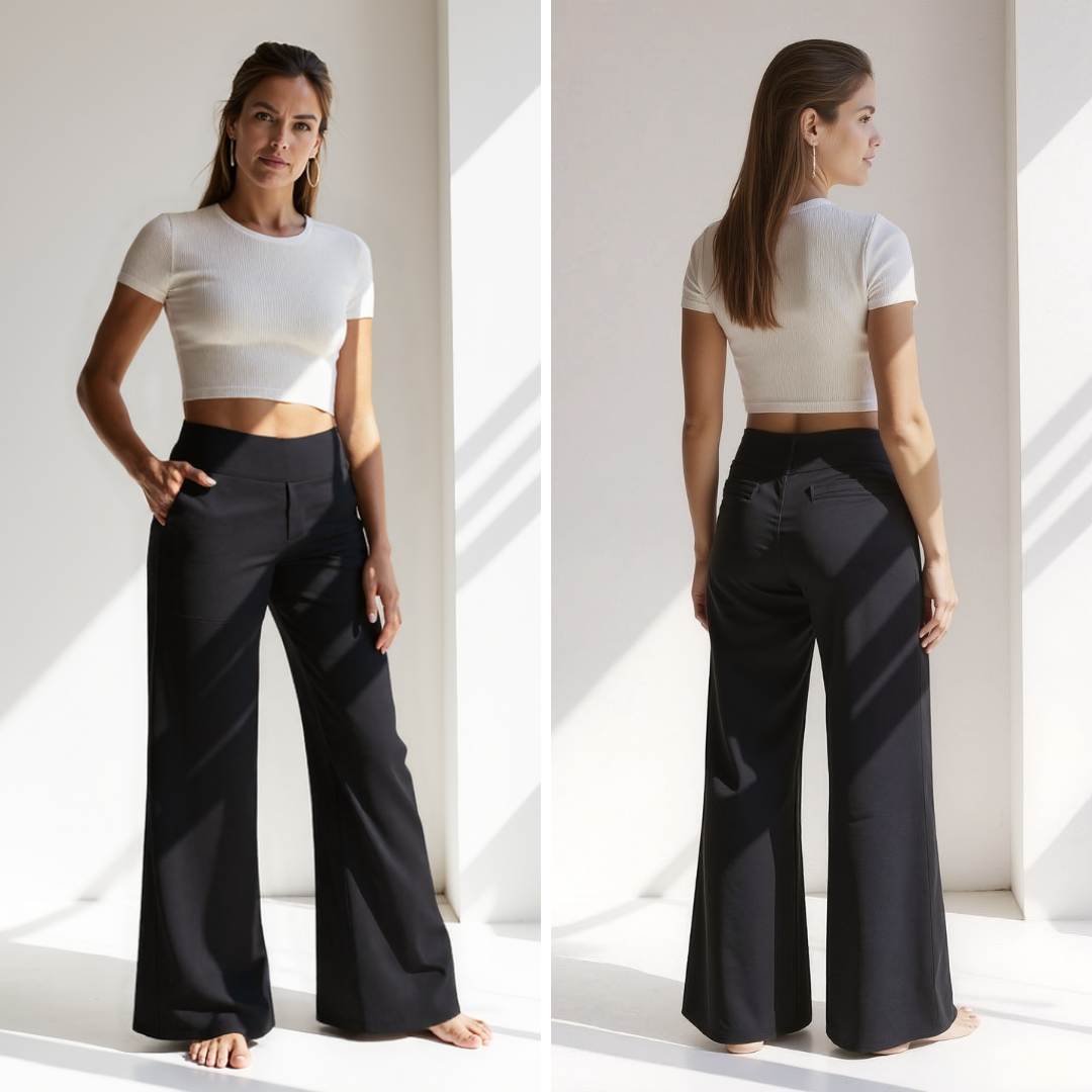 ComfortCurve Wide Leg Everyday Trousers