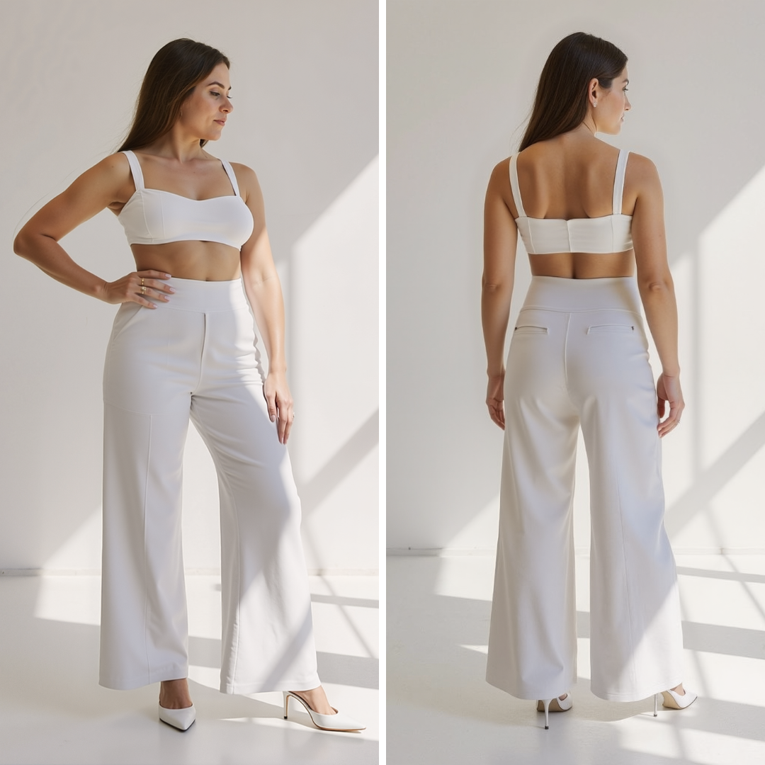 ComfortCurve Wide Leg Everyday Trousers