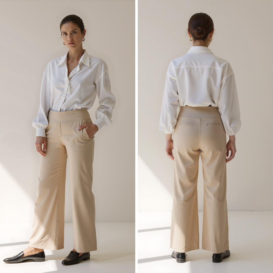 ComfortCurve Wide Leg Everyday Trousers