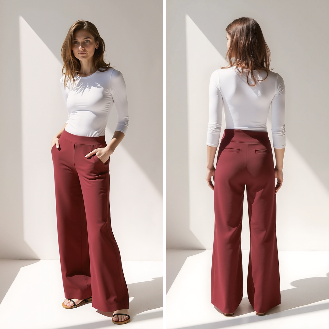ComfortCurve Wide Leg Everyday Trousers