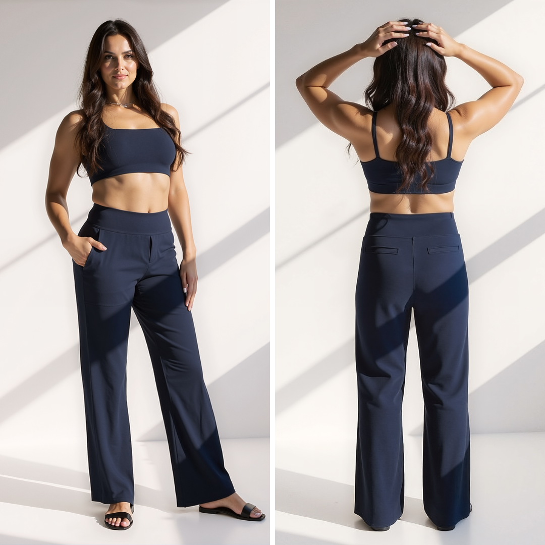 ComfortCurve Wide Leg Everyday Trousers