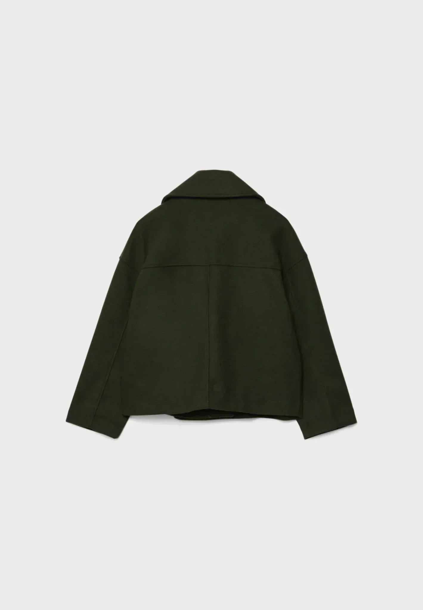 Women's Cropped Tailored Blazer | Double-Breasted Fitted Suit Jacket