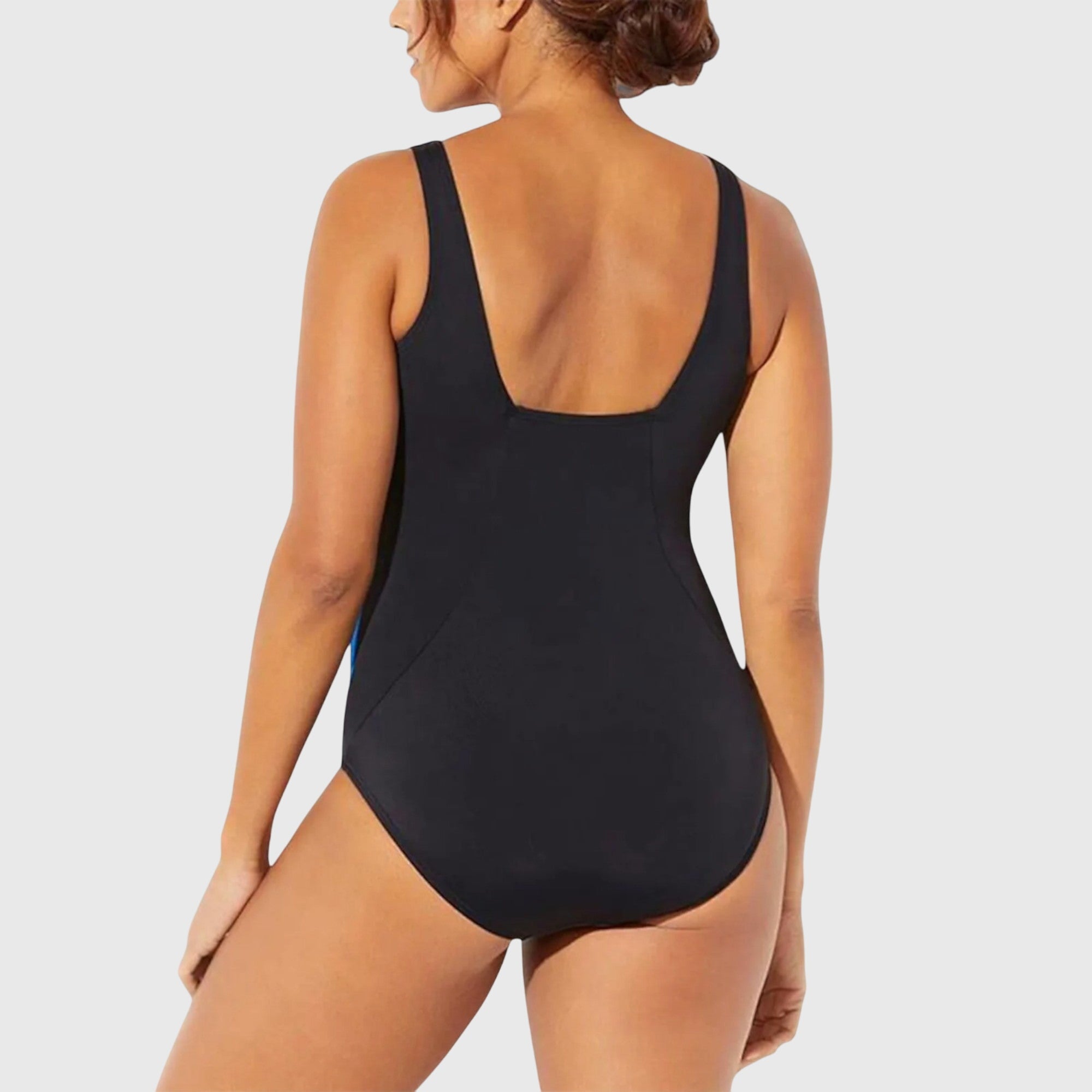 Women's Shaping Swimsuit | Color-Block One-Piece Bathing Suit