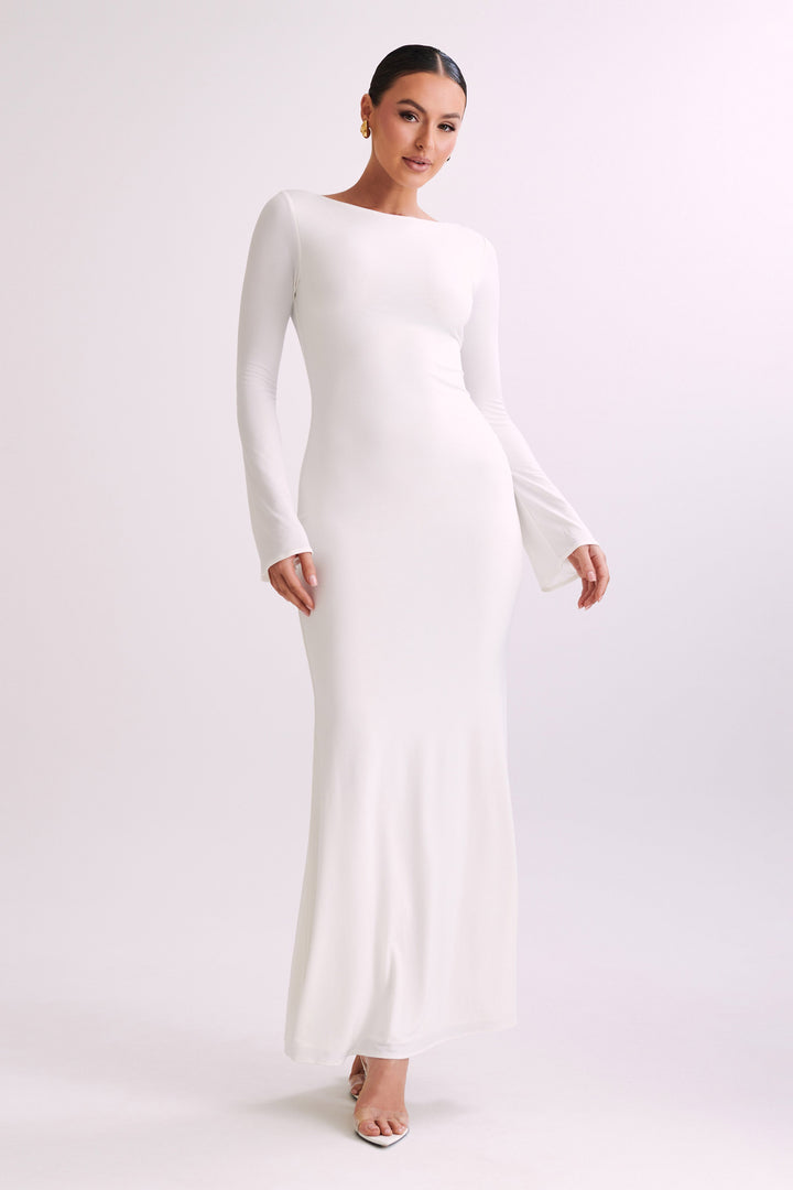 Tarna Slinky Fishtail Maxi Dress