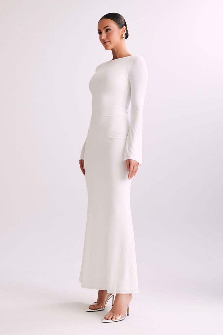 Tarna Slinky Fishtail Maxi Dress