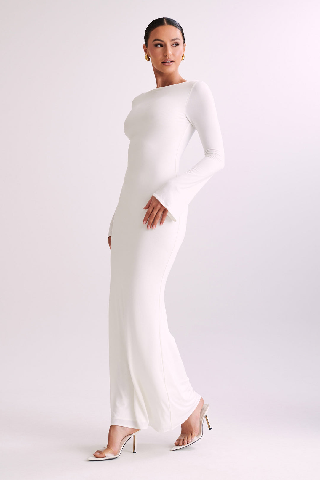 Tarna Slinky Fishtail Maxi Dress