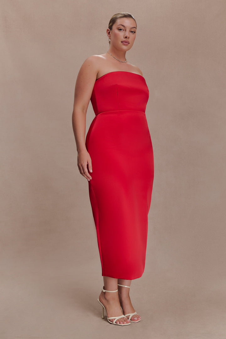 Ophelia Satin Maxi Dress
