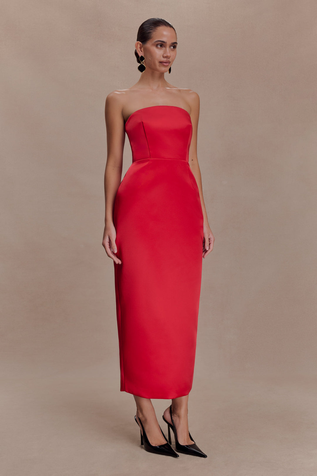 Ophelia Satin Maxi Dress