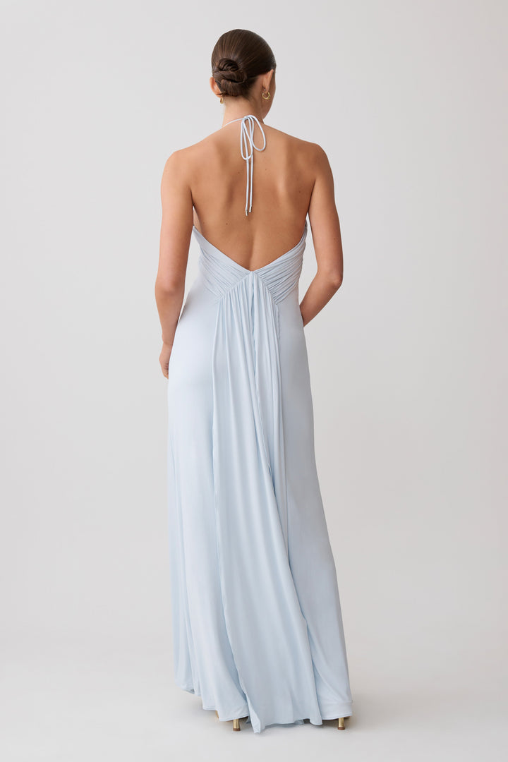 Maely Gathered Maxi Dress