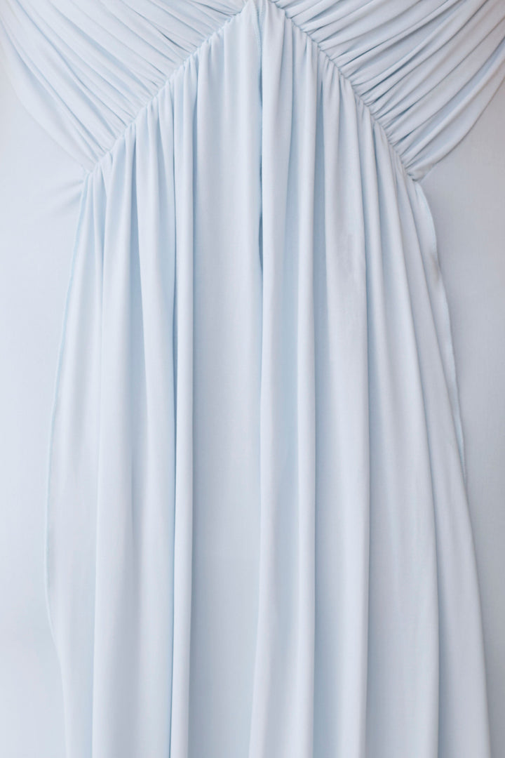 Maely Gathered Maxi Dress