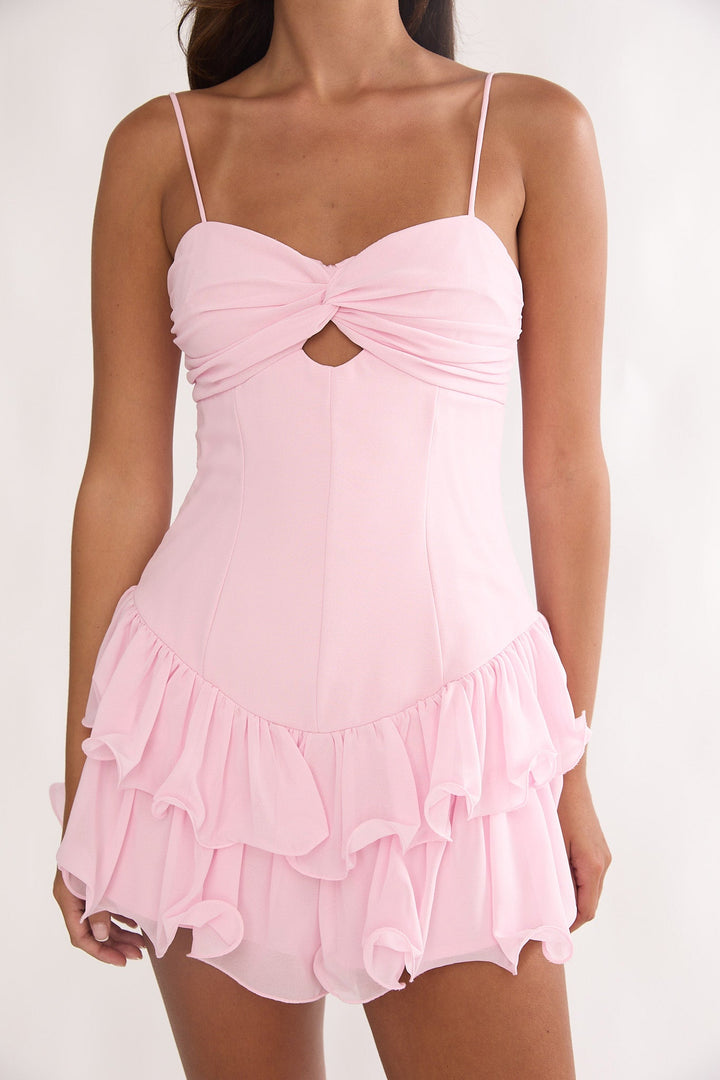 Heartstring Mini Dress Pink