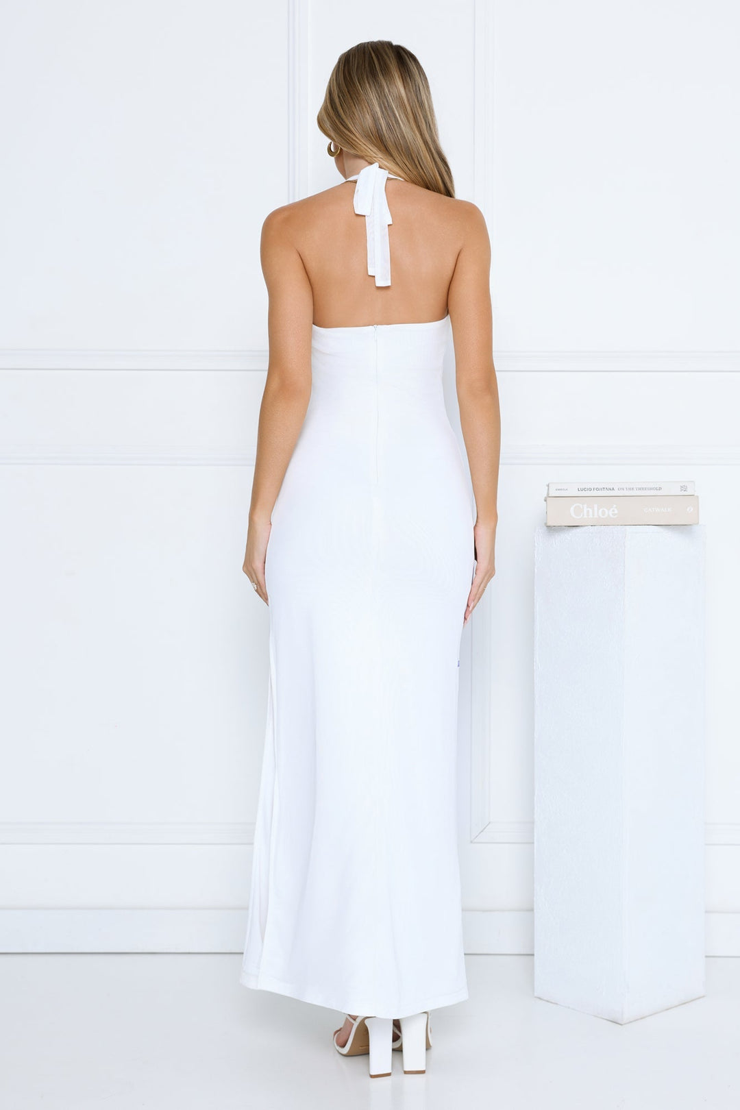 Dahlia Maxi Dress White