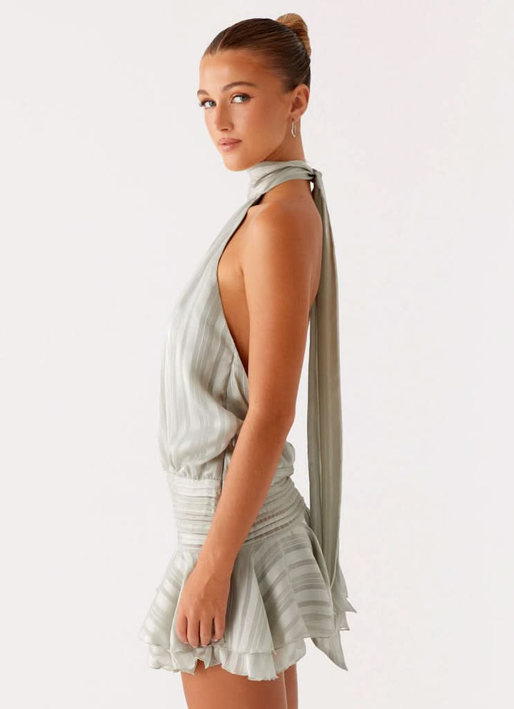 Sofia Chiffon Mini Dress