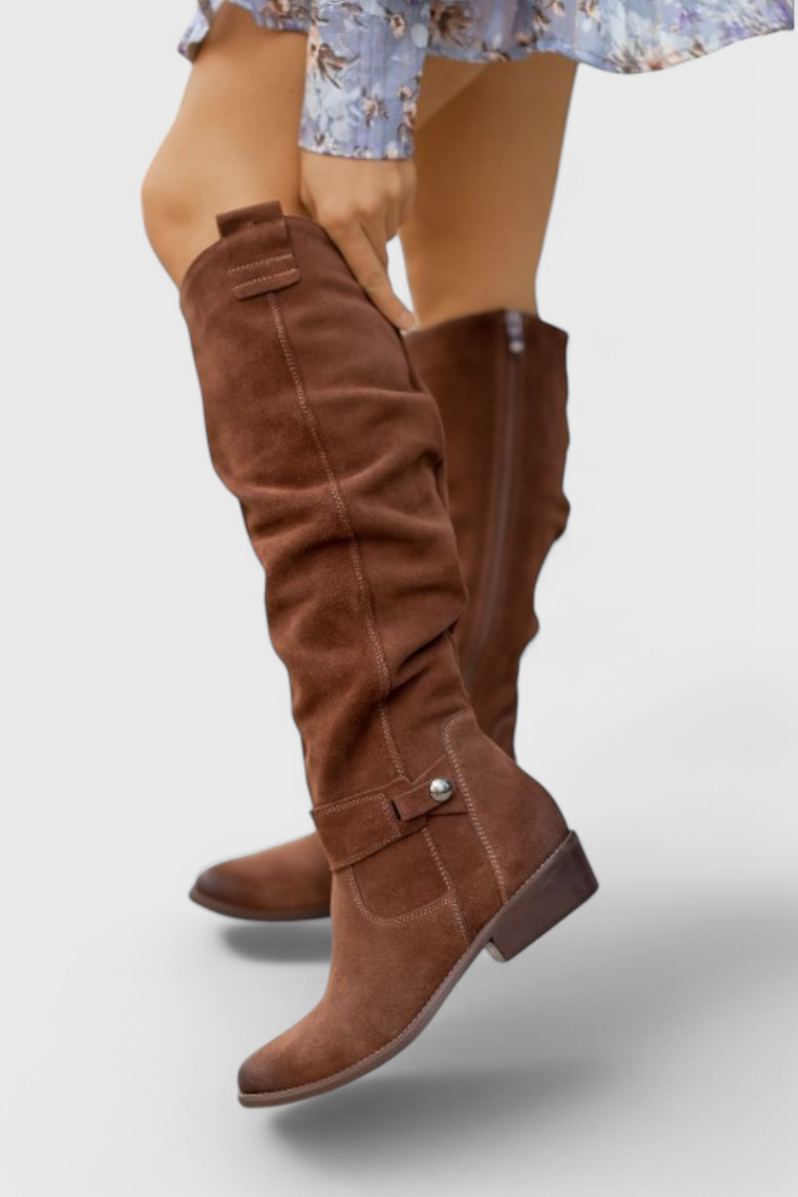 Women's Retro High Boots | Timeless Elegant Tall Boots
