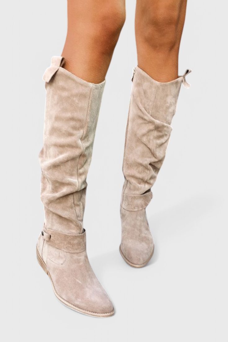 Women's Retro High Boots | Timeless Elegant Tall Boots
