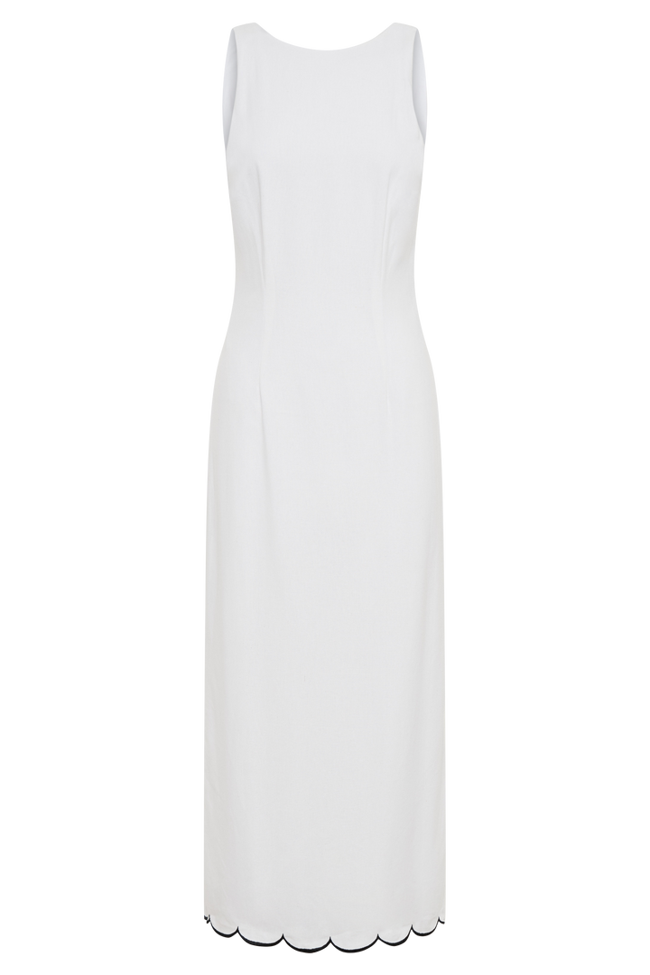 Sofiane Linen Midi Dress