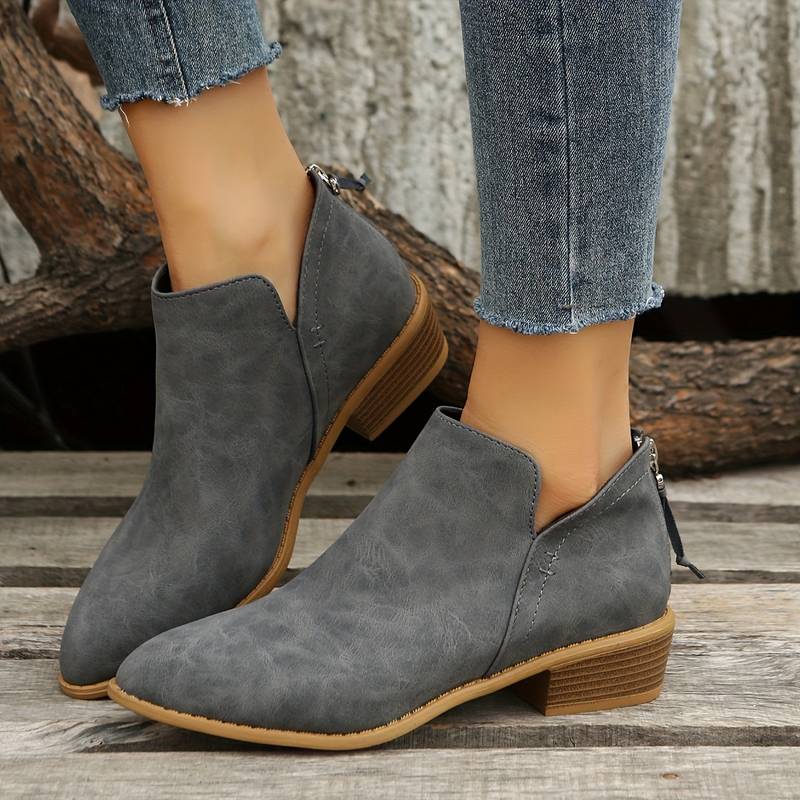 Women's Leather Boots | Elegant Everyday Comfort Boots