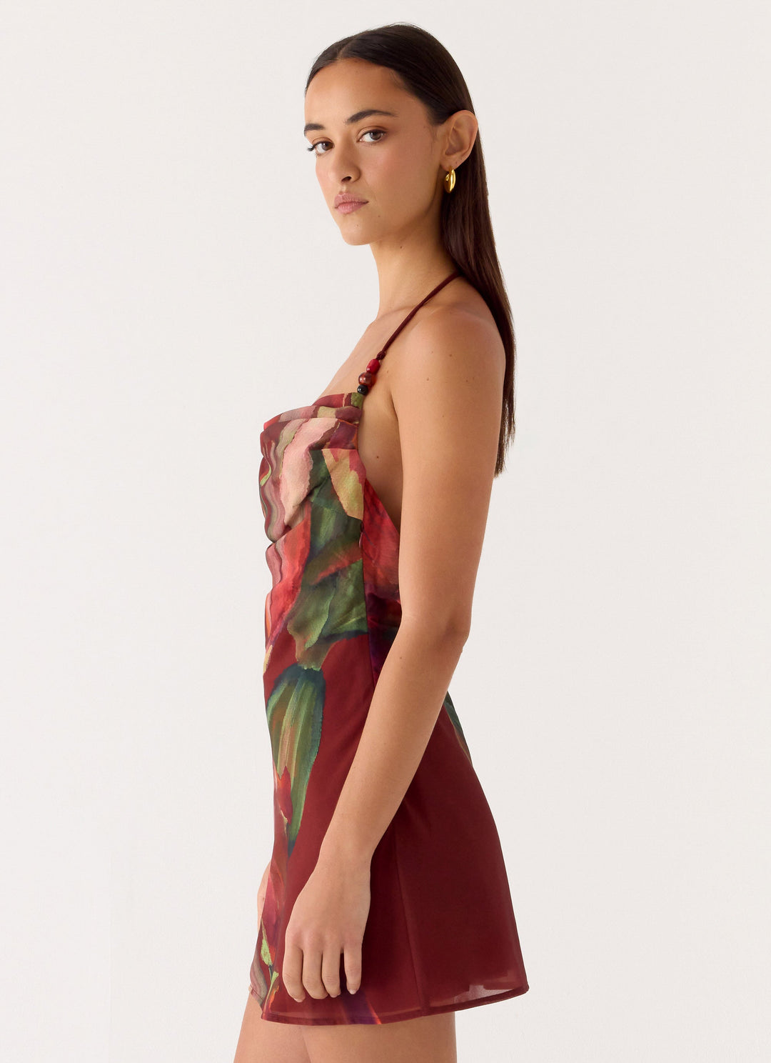 Camilla Cowl Mini Dress Cuba