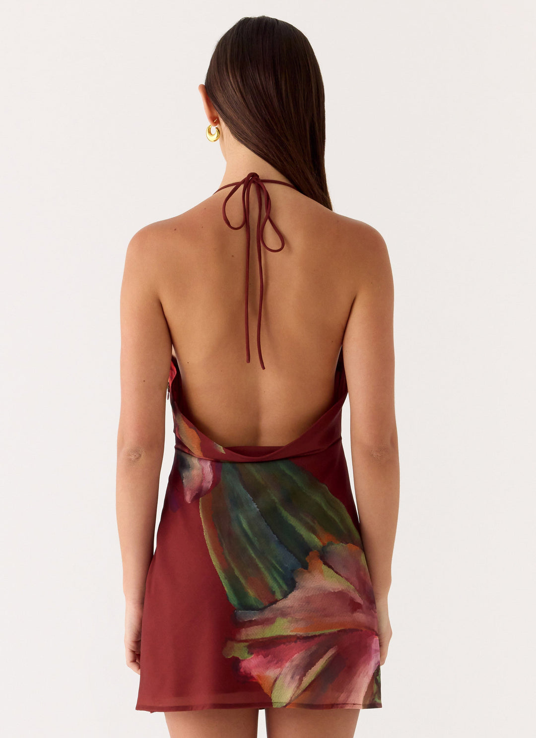 Camilla Cowl Mini Dress Cuba