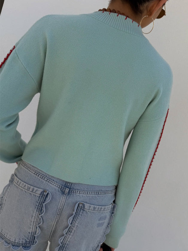 Cardigan | Playful Octopus Pattern Long Cardigan Sweater | Stylish Comfortable Layer