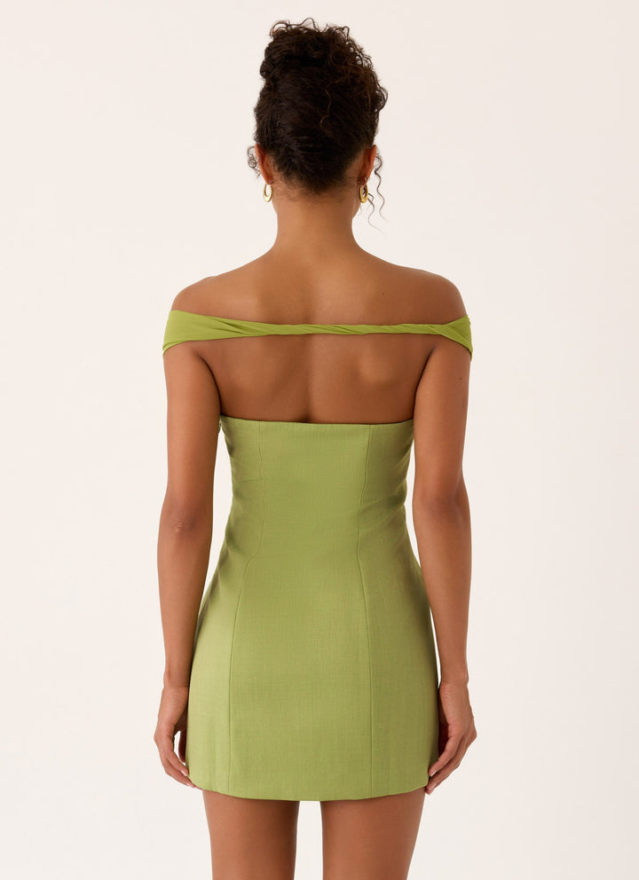 Caterina Mini Dress Green