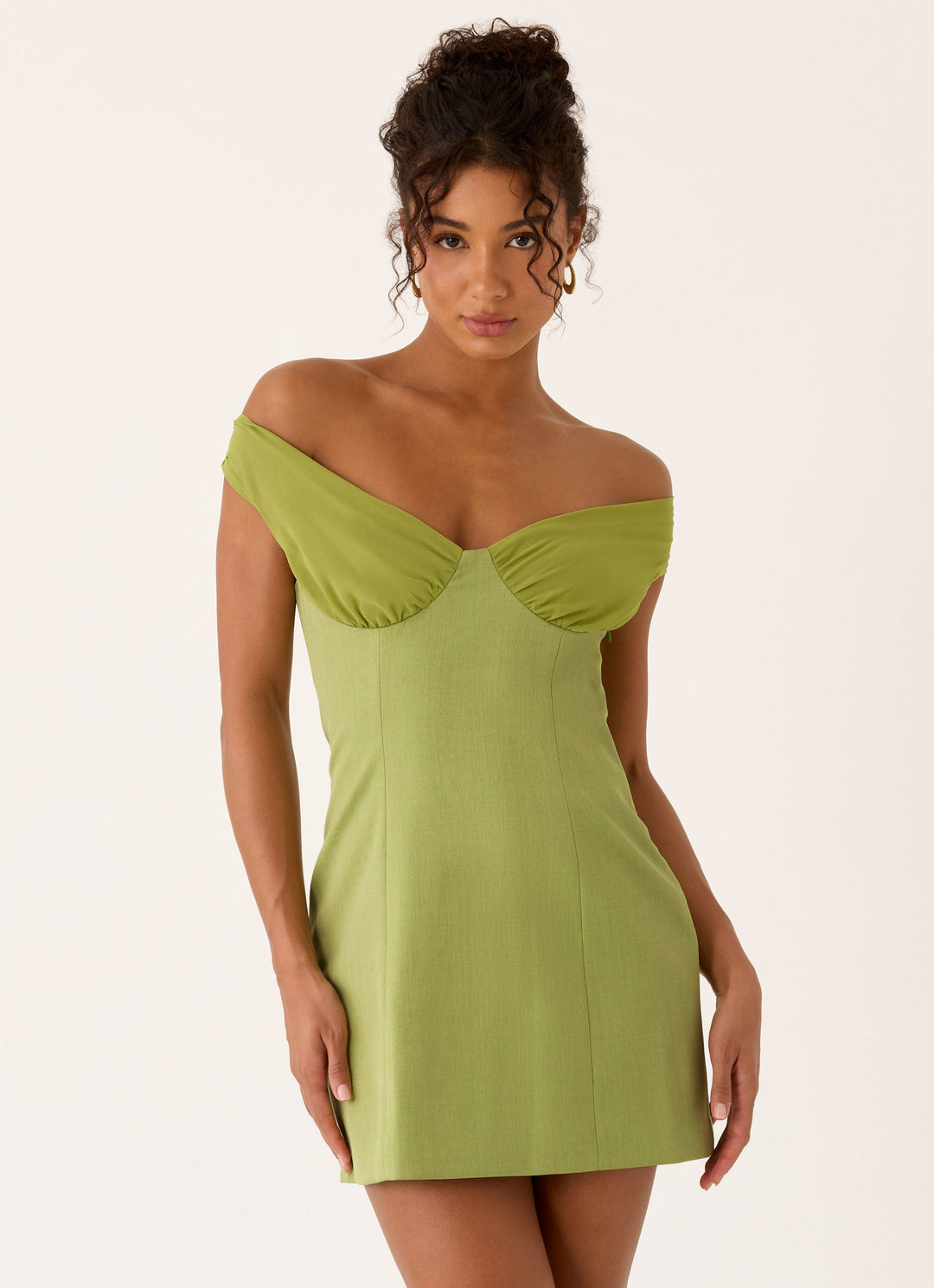 Caterina Mini Dress Green
