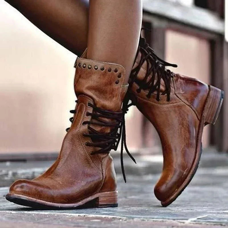 Women's Premium Leather Boots | Elegant Timeless Leather Boots