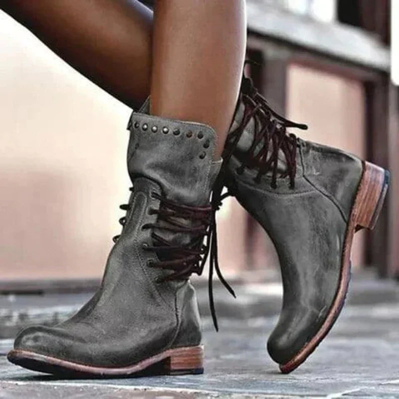 Women's Premium Leather Boots | Elegant Timeless Leather Boots