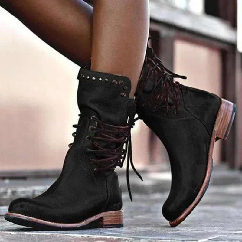 Women's Premium Leather Boots | Elegant Timeless Leather Boots