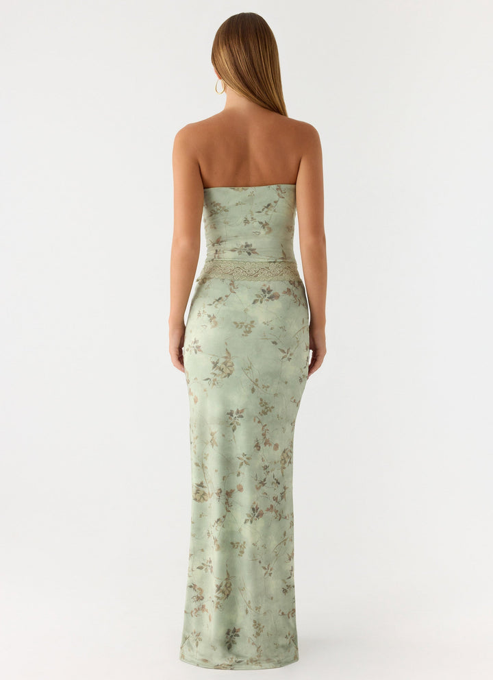 Come Through Maxi Dress Wispy Fern