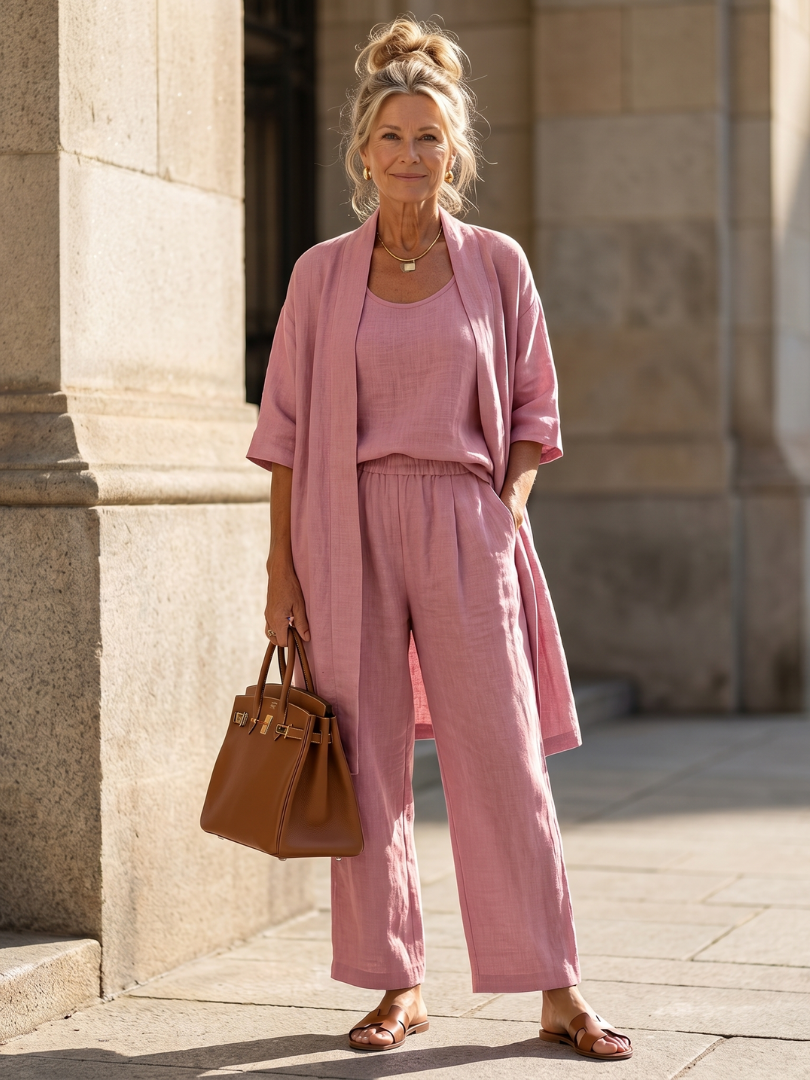 Coordinated Outfit | Relaxed 3-Piece Matching Set for Effortless Style