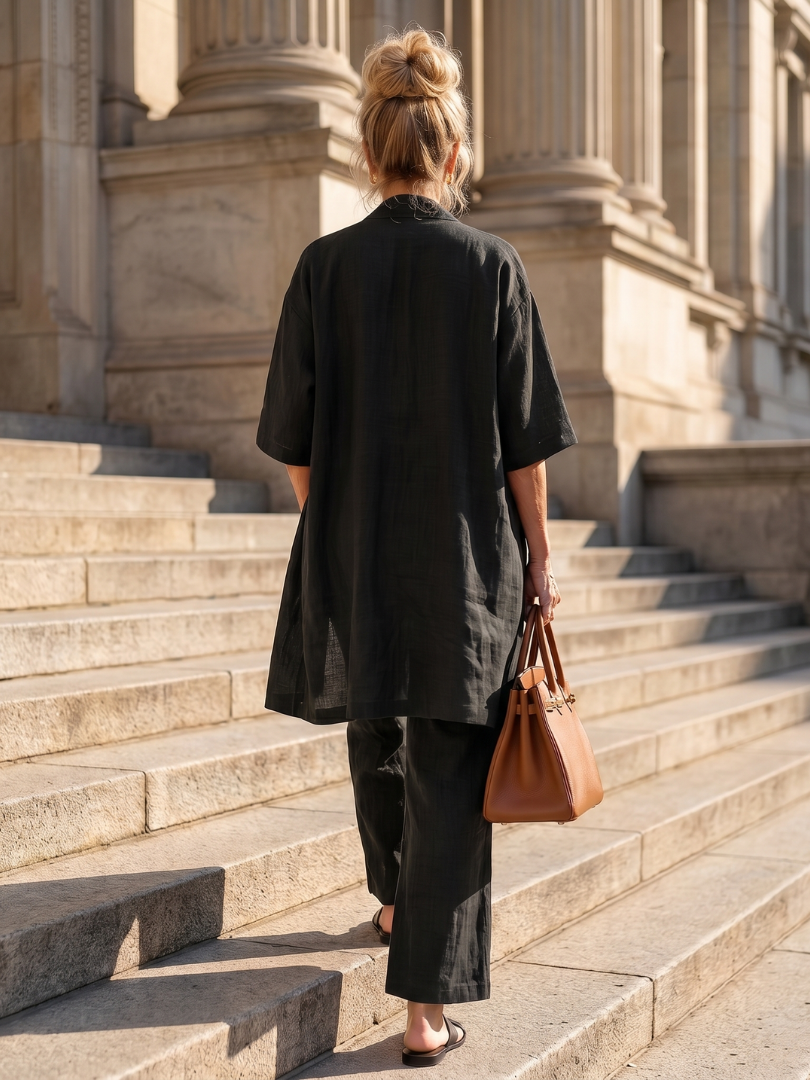 Coordinated Outfit | Relaxed 3-Piece Matching Set for Effortless Style