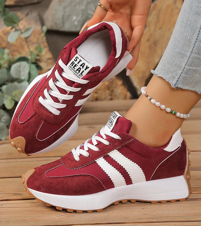 Platform Sneakers Cushioned Sole