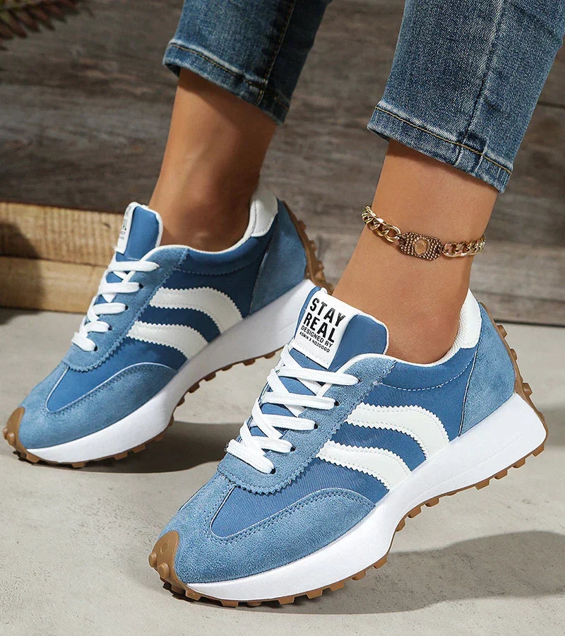 Platform Sneakers Cushioned Sole