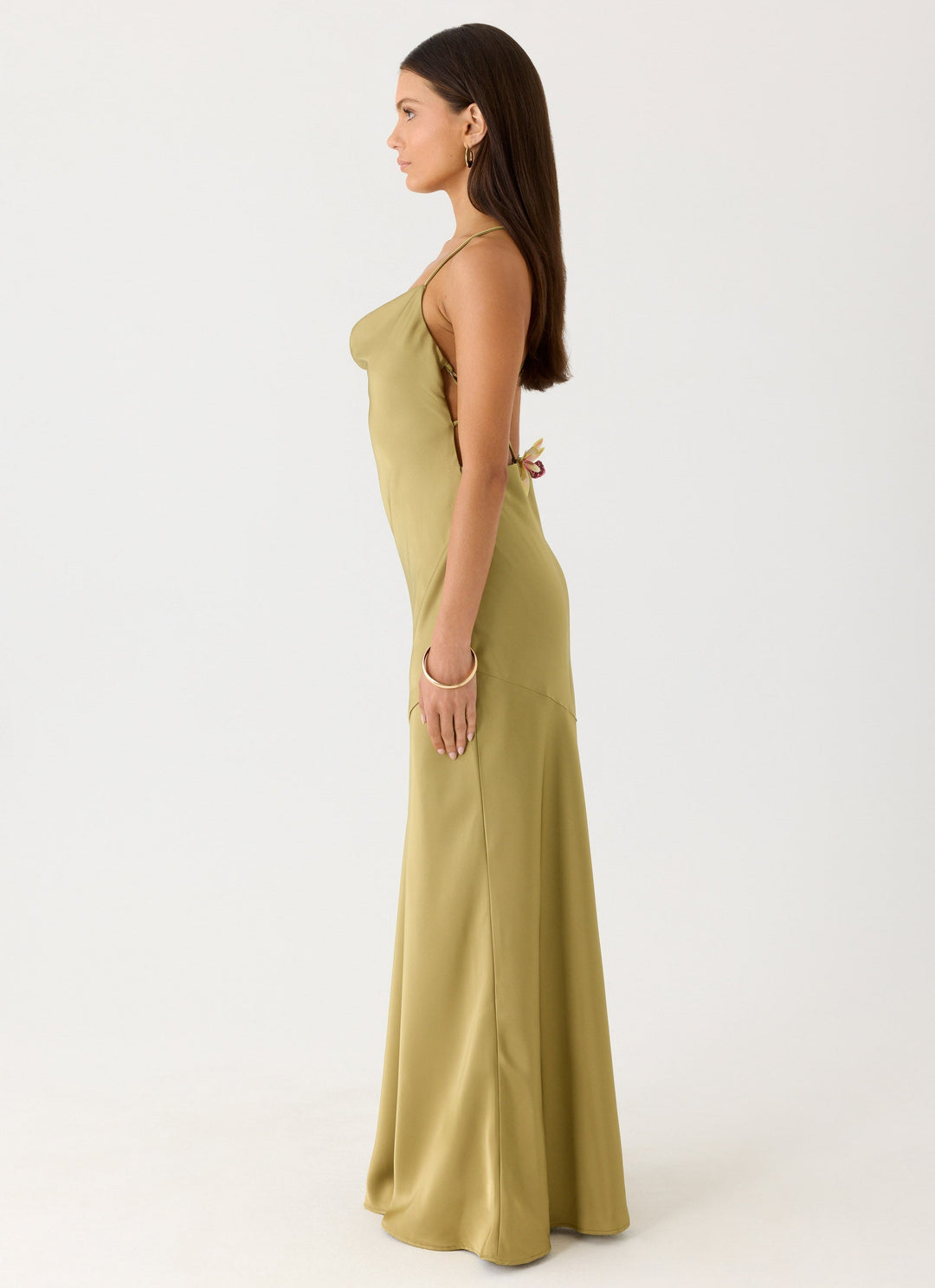 Darius Maxi Dress Olive
