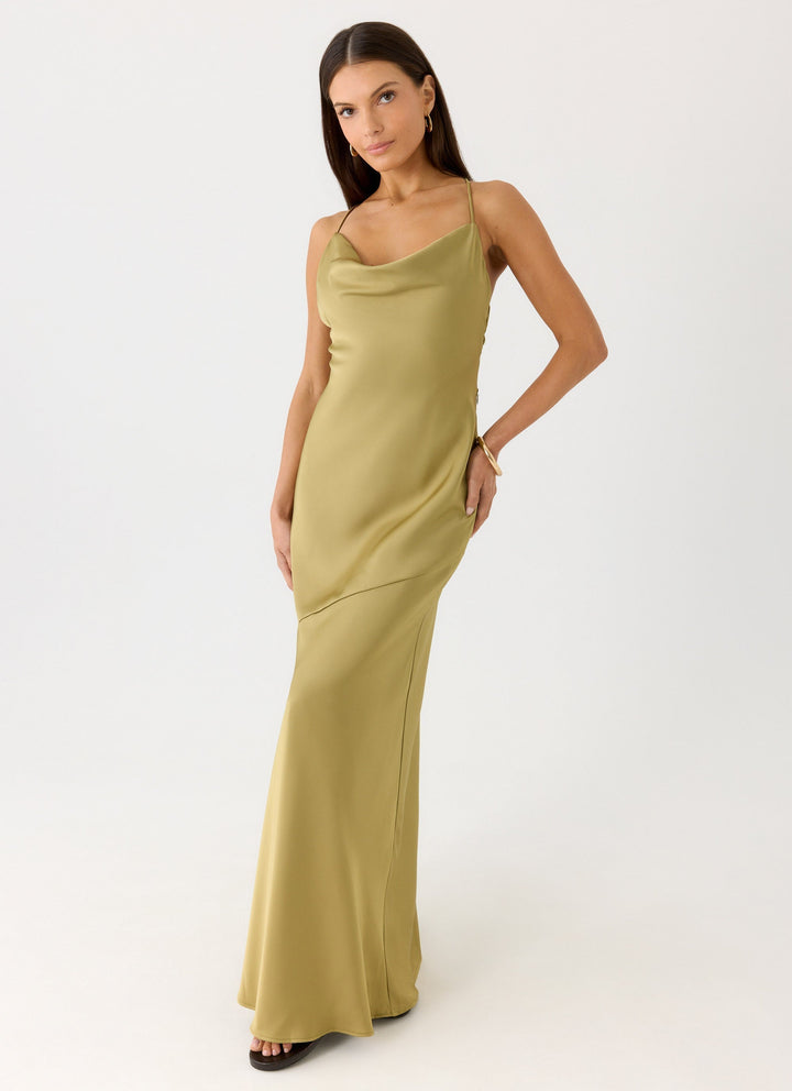 Darius Maxi Dress Olive